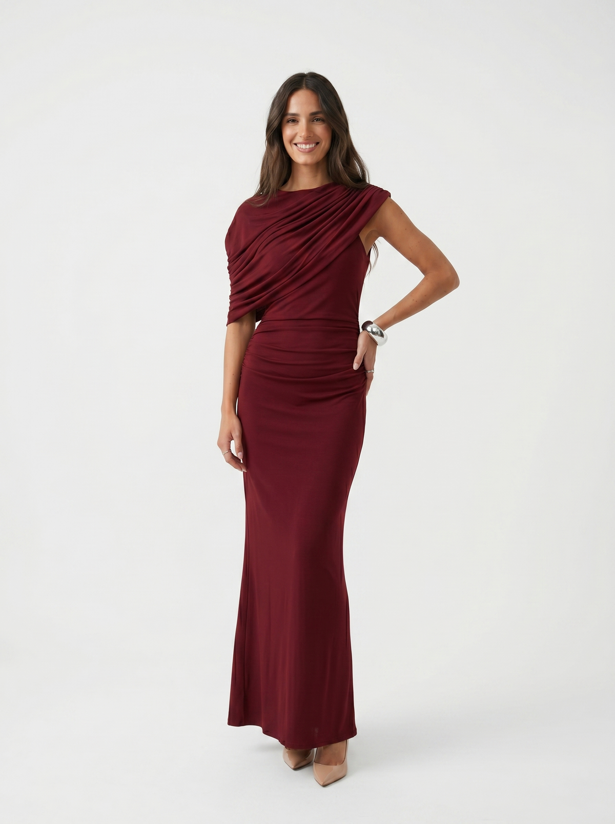 Marina Roca Agatha | Vestido elegante – Rojo – photo 9