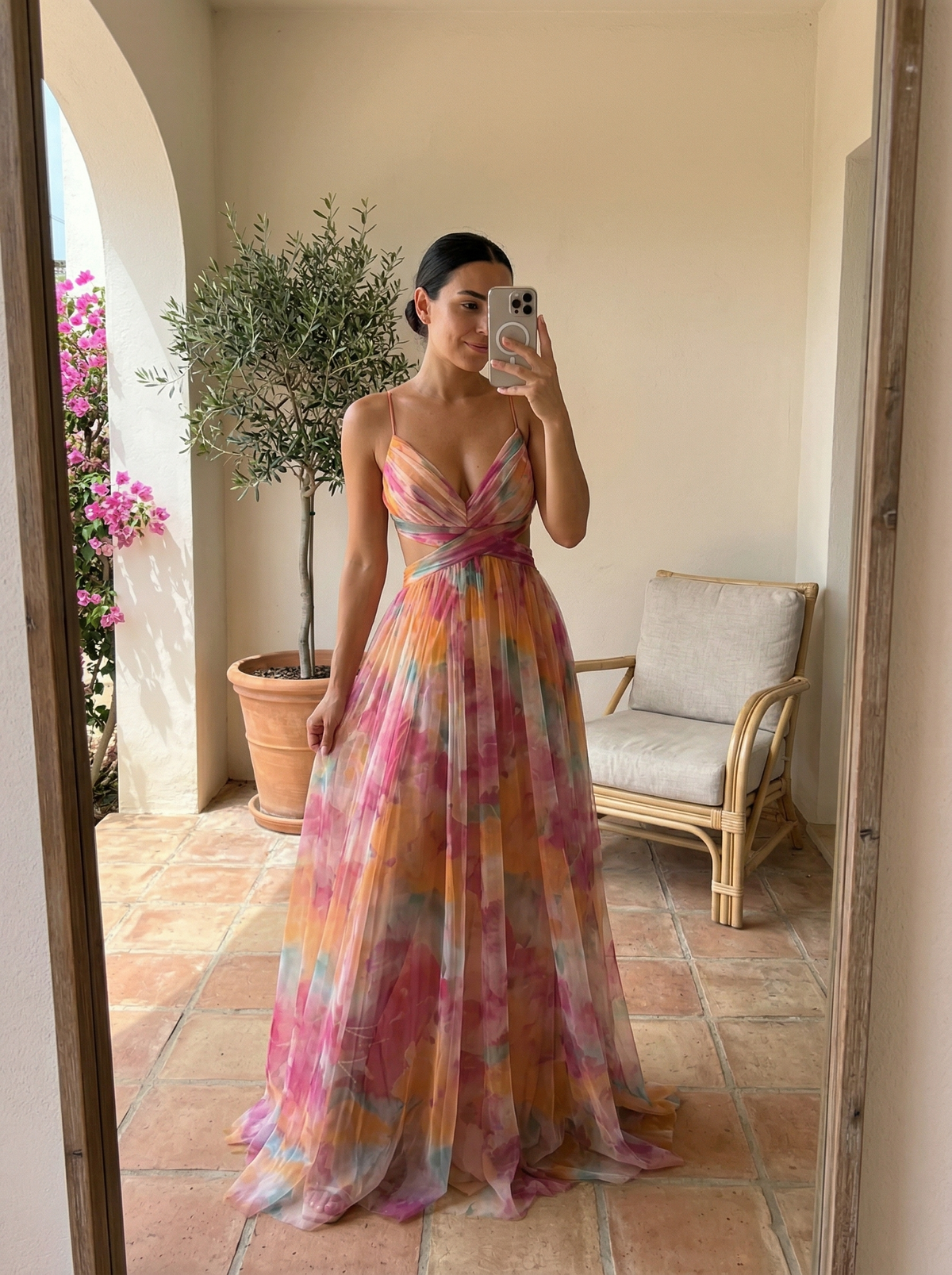 Marina Roca Lola | Vestido largo floral – photo 5