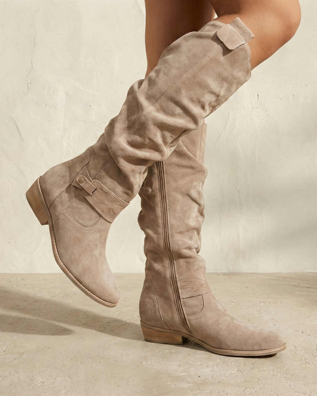 Marina Roca ZAVIRA | Botas de ante elegantes y cálidas para mujer