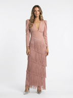 Marina Roca Adriana | Vestido largo para eventos – Rosa – photo 10