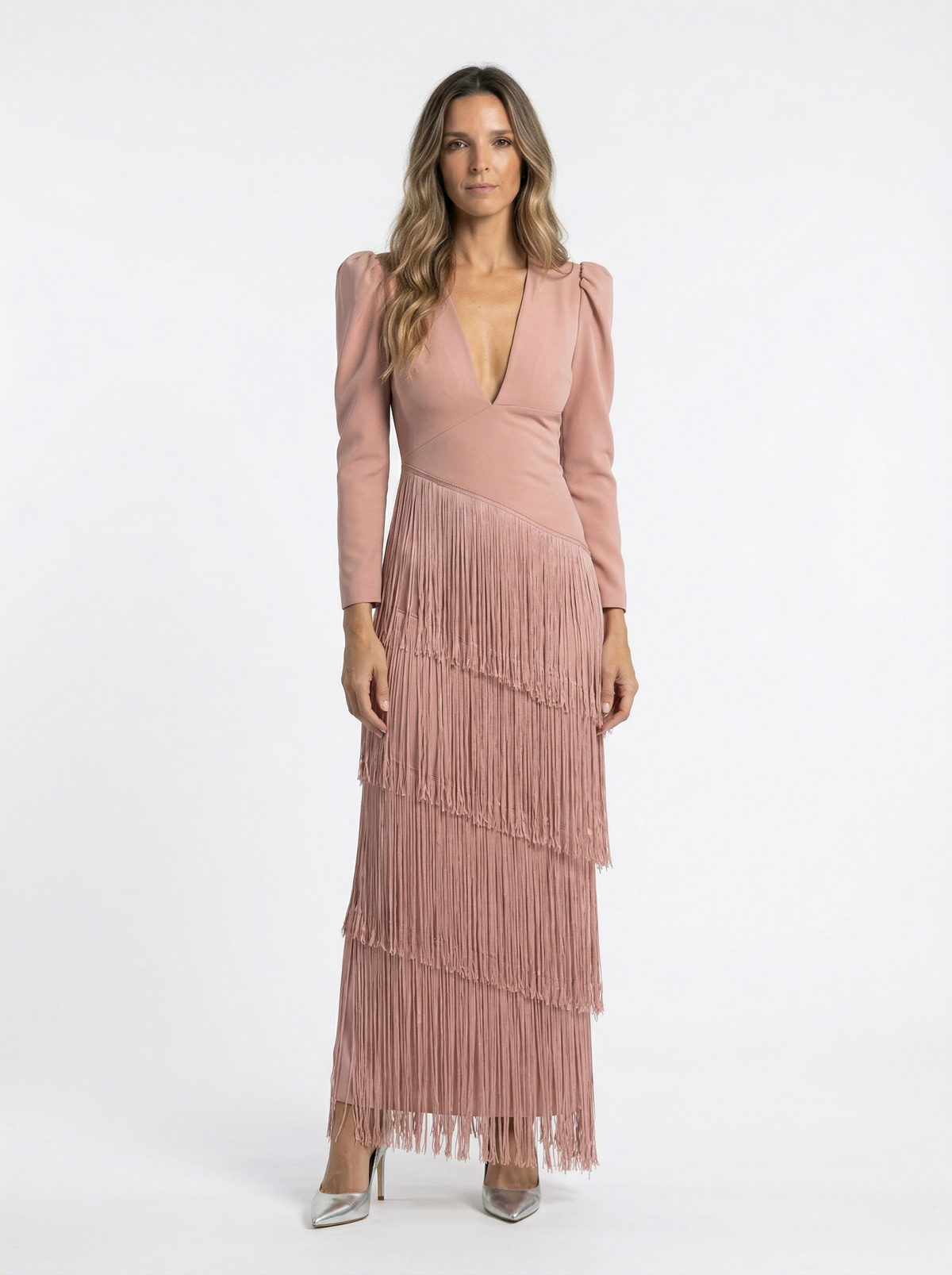 Marina Roca Adriana | Vestido largo para eventos – Rosa – photo 10