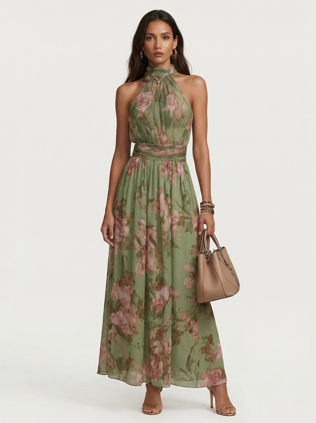 Marina Roca Olivia | Vestido largo floral – photo 2