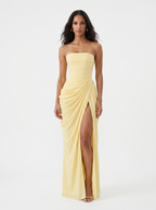 Marina Roca Sira | Vestido largo de fiesta – Amarillo – photo 2