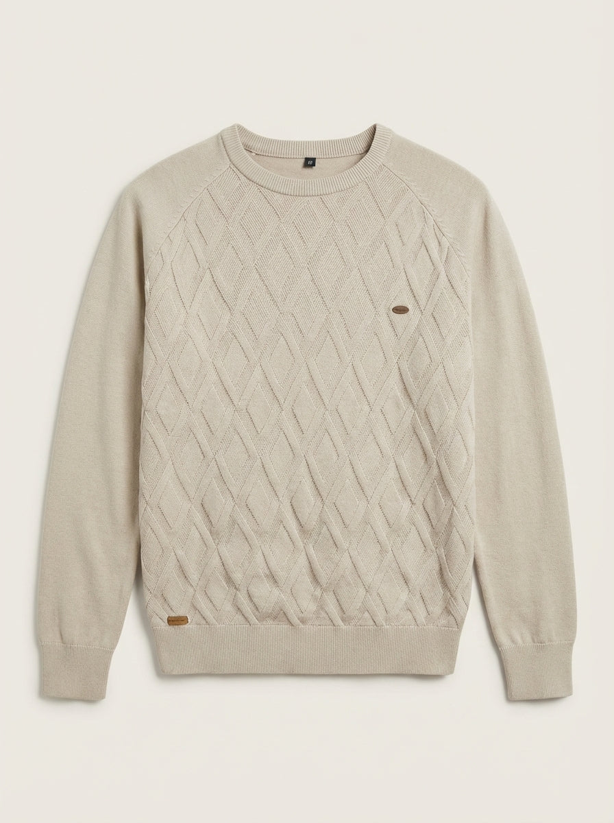 camilleboutique.de Nico - Suéter Elegante con Diseño de Rombos – photo 3