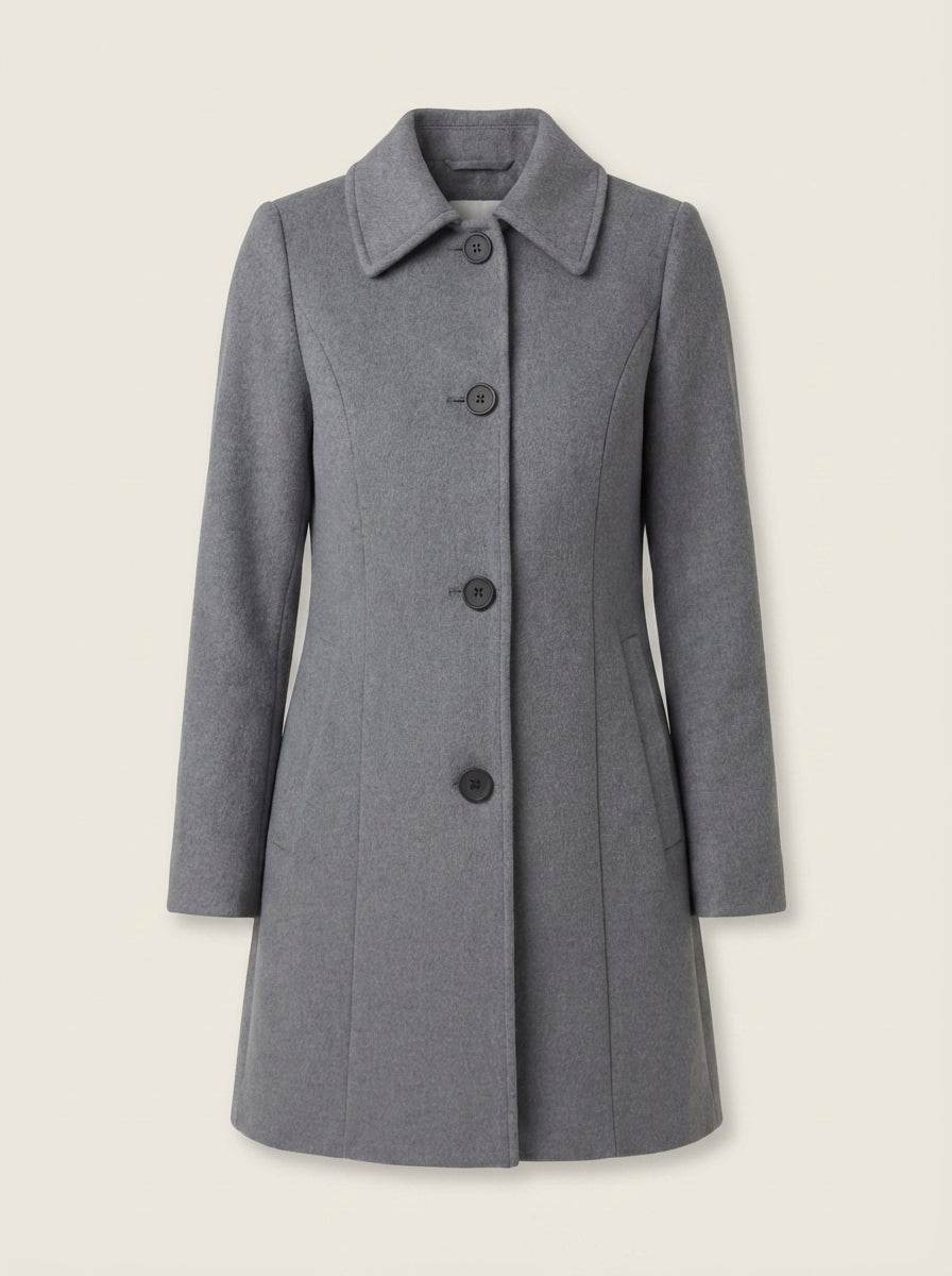 camilleboutique.de Helena - Abrigo de Invierno con Botones – photo 3