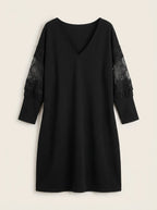 My Store Eva - Vestido Elegante en Encaje con Escote en V – photo 3
