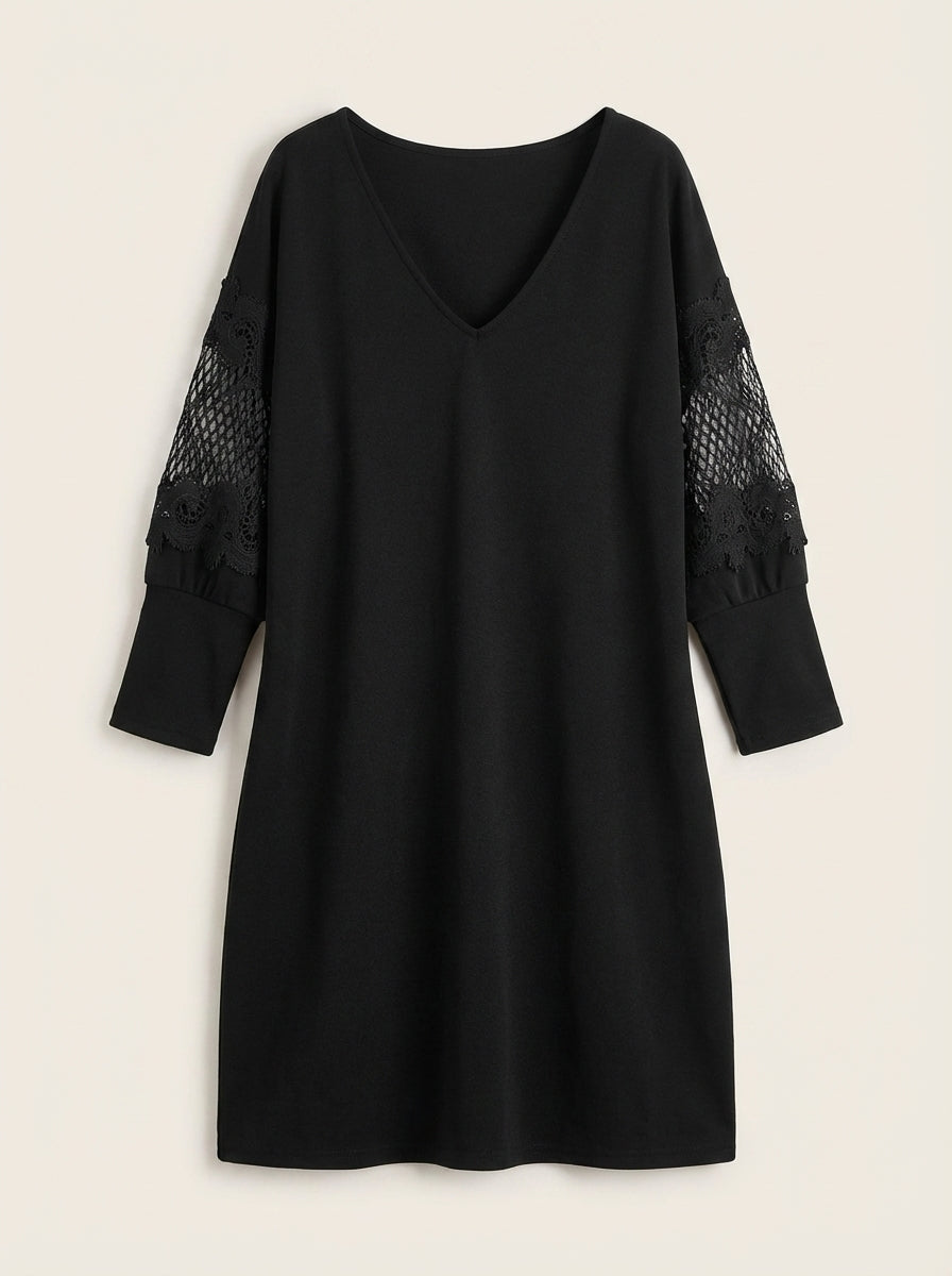 My Store Eva - Vestido Elegante en Encaje con Escote en V – photo 3
