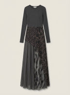 Lunoré Clara - Vestido Largo Leopardo – photo 3