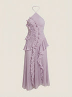 Vielha Shop Rosé - Vestido Largo Plisado – photo 3