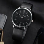 Marina Roca Coleman - Reloj Minimalista – Negro & Negro – photo 4