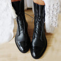 Daphne Rhodes Marta - Botines de Tacón Alto de Alta Calidad – Negro