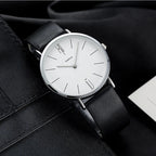 Marina Roca Coleman - Reloj Minimalista – Negro & Blanco – photo 5