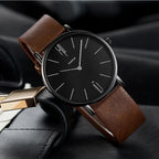 Marina Roca Coleman - Reloj Minimalista – Marrón & Negro – photo 2