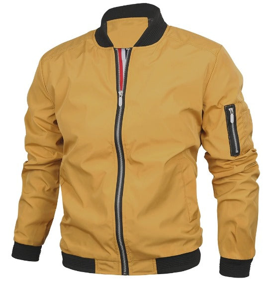 Marina Roca Hugo | Chaqueta Bomber Casual & Elegante – Amarillo – photo 7