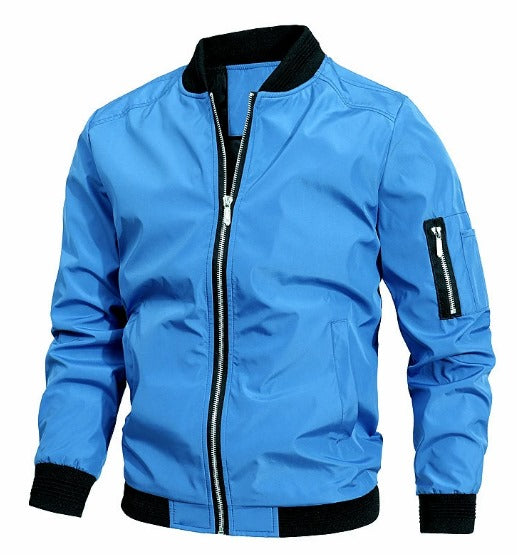Marina Roca Hugo | Chaqueta Bomber Casual & Elegante – Azul – photo 8