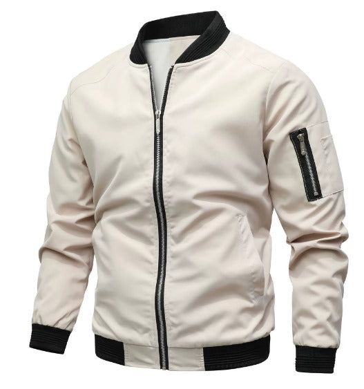 Marina Roca Hugo | Chaqueta Bomber Casual & Elegante – Blanco Crema – photo 9