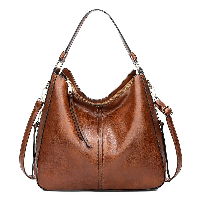 Marina Roca Carmela | Bolso de cuero – Marrón