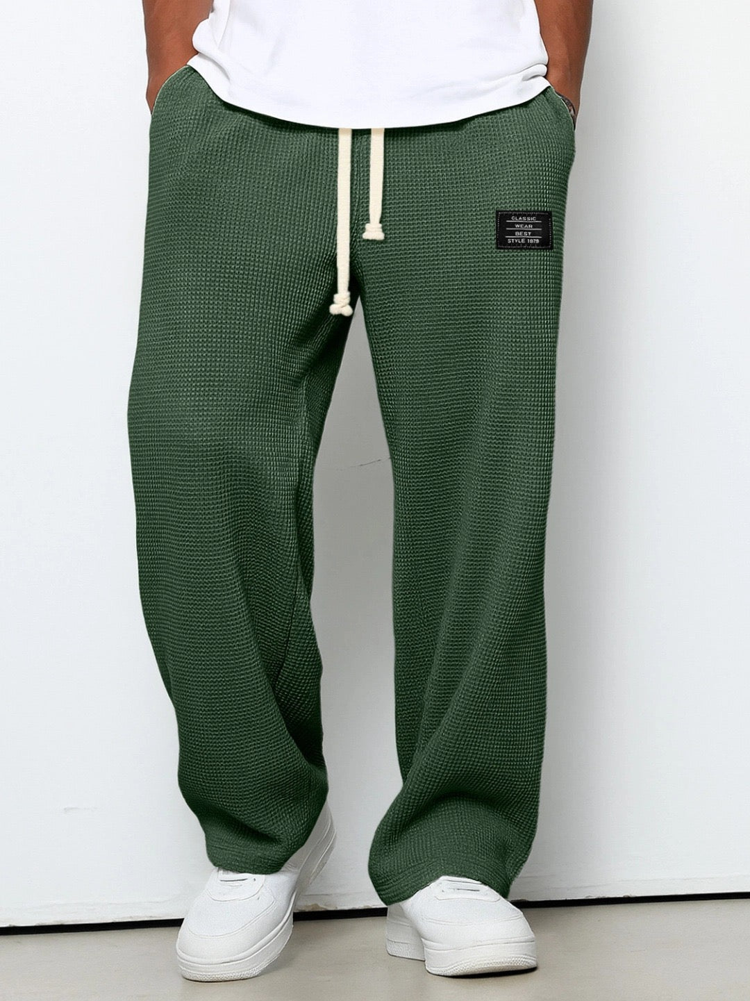 Marina Roca ARMANO | Pantalón ancho – Verde Oscuro – photo 11
