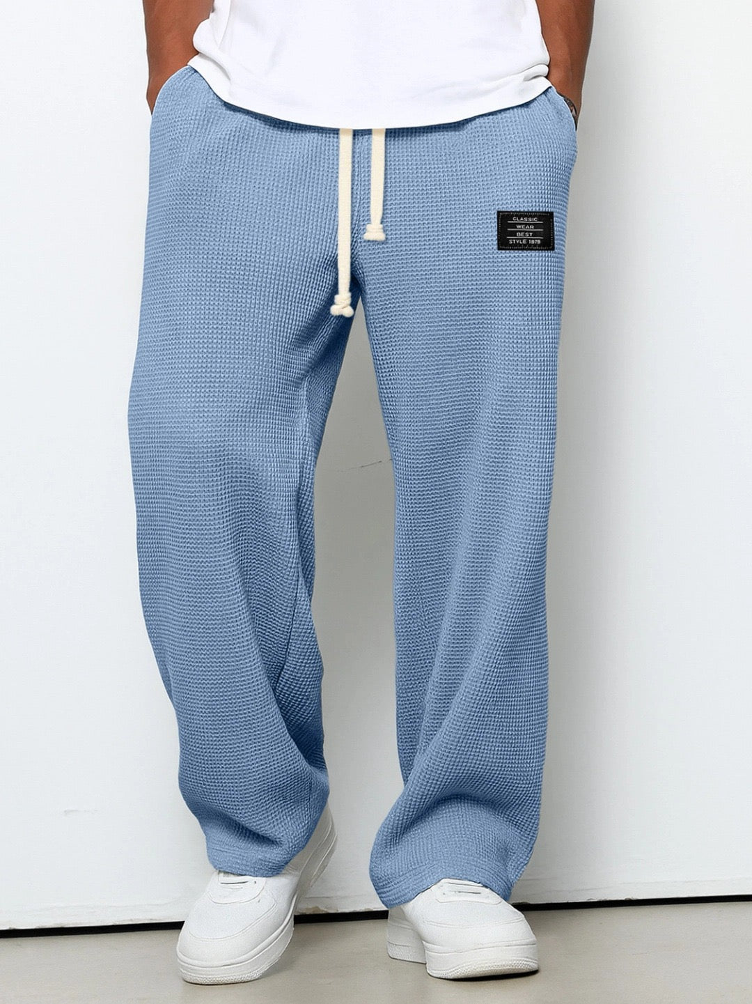 Marina Roca ARMANO | Pantalón ancho – Azul Cielo – photo 3