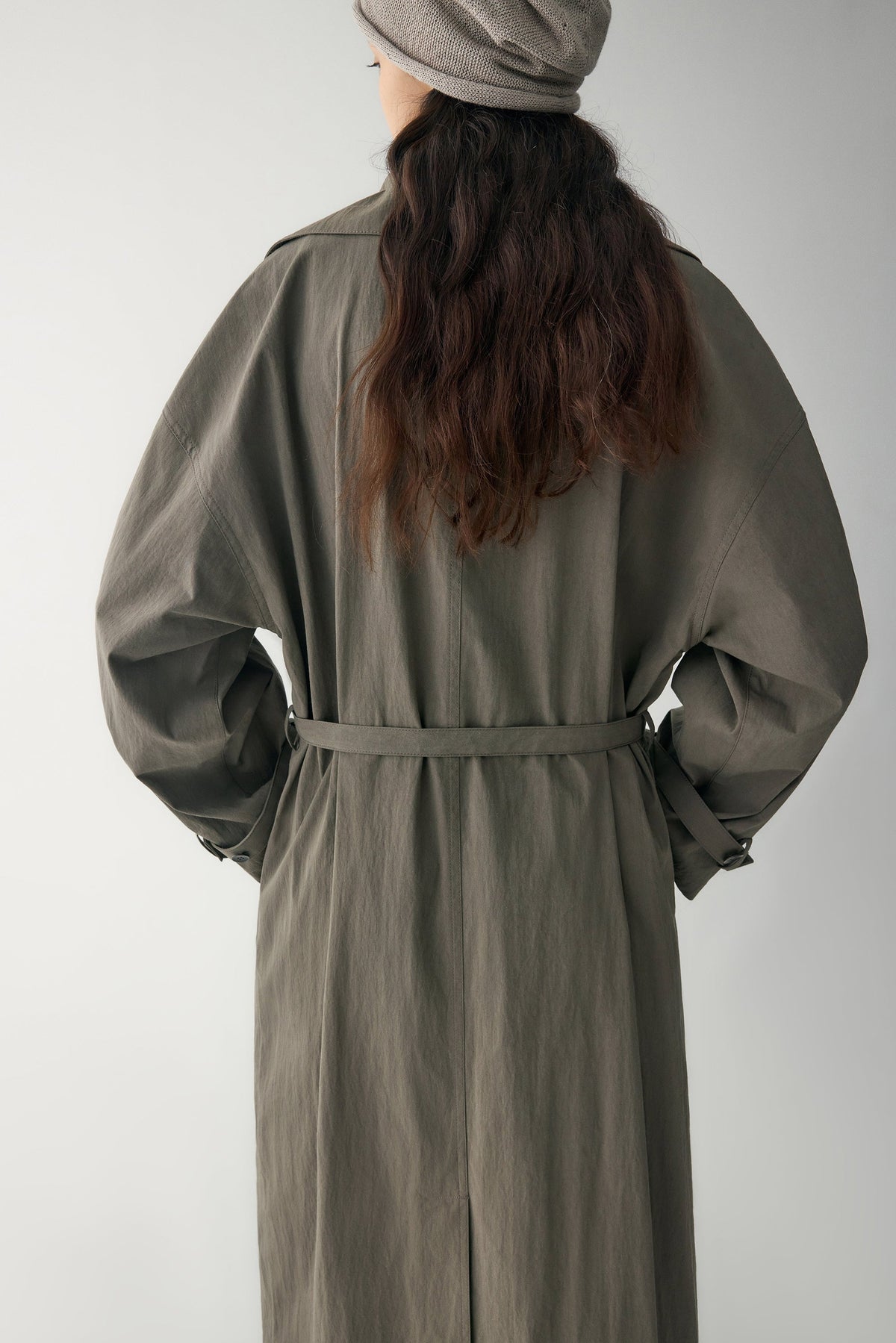 Anamartinezmadrid Elena | Trench Largo con Solapa Ancha – photo 8