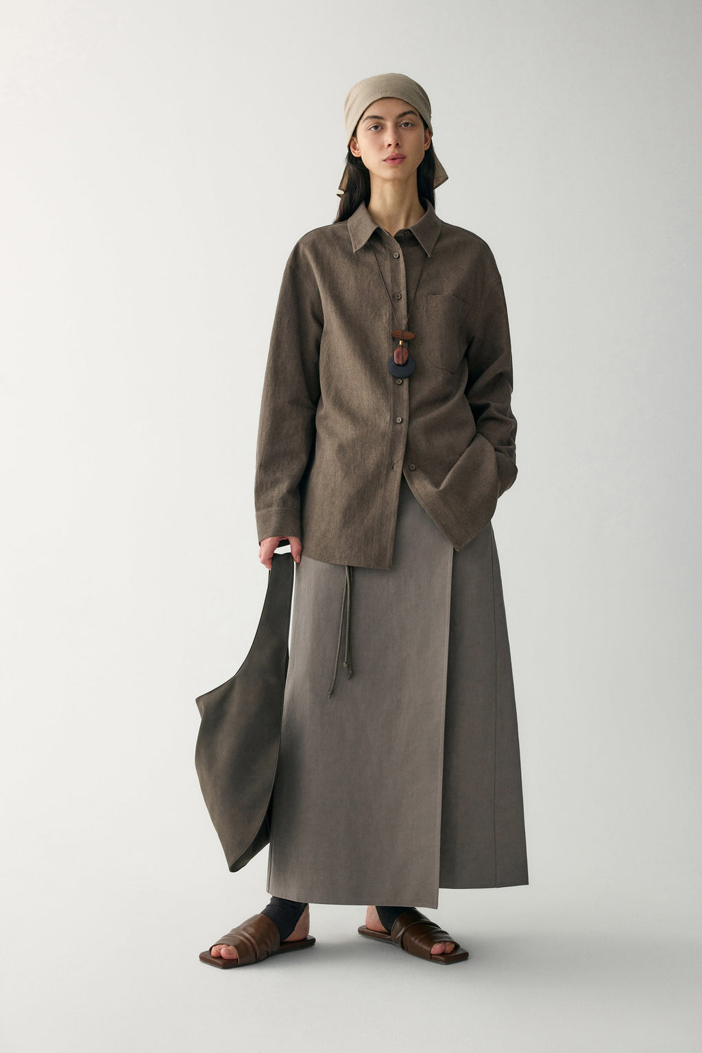Anamartinezmadrid Silvia | Sobrecamisa de Algodón y Lino – photo 12