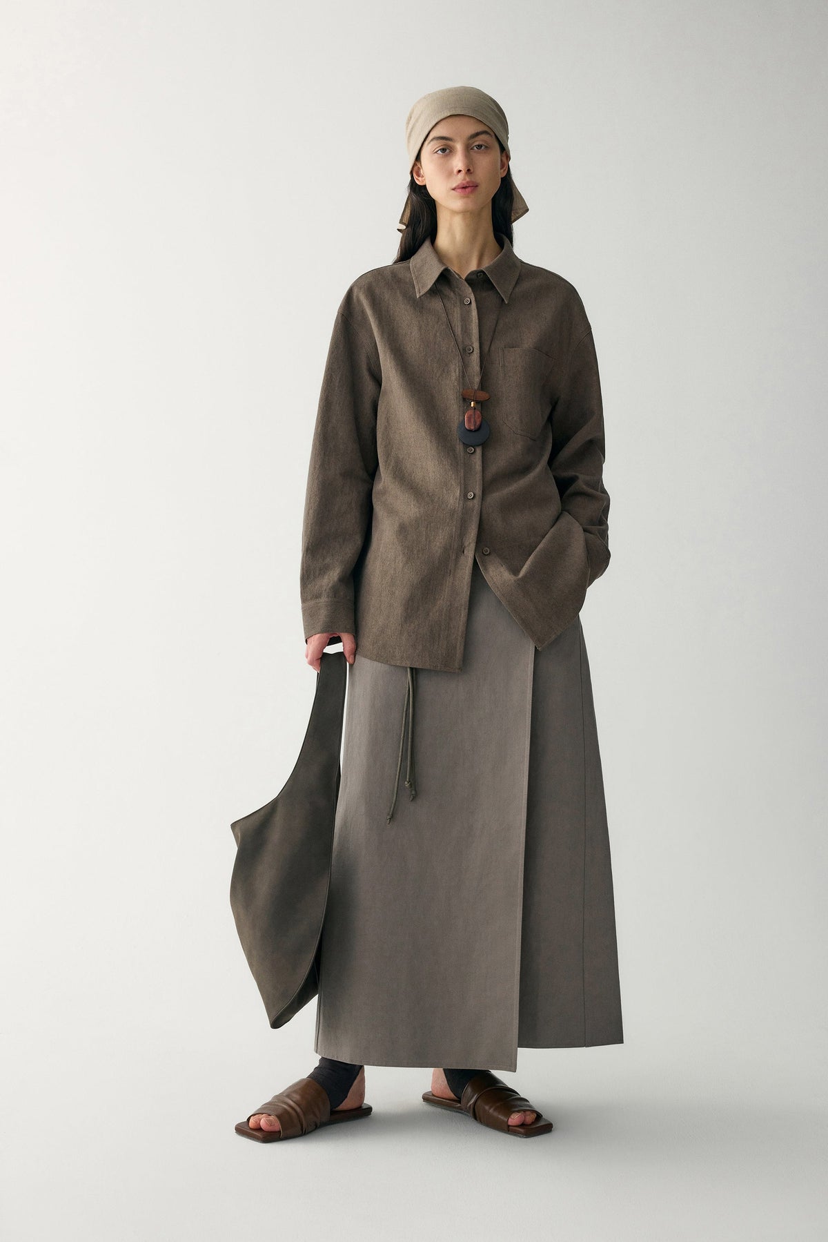 Anamartinezmadrid Silvia | Sobrecamisa de Algodón y Lino – photo 12