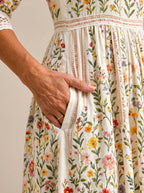 Bellthorne María - Vestido Midi Estampado Floral – photo 3