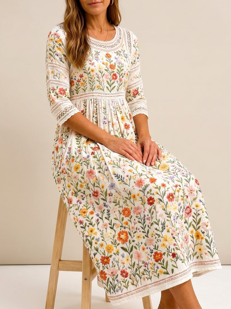Bellthorne María - Vestido Midi Estampado Floral – photo 4