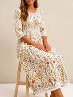 Bellthorne María - Vestido Midi Estampado Floral – photo 4