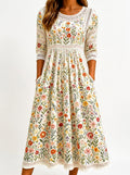 Bellthorne María - Vestido Midi Estampado Floral