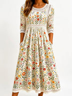 Bellthorne María - Vestido Midi Estampado Floral