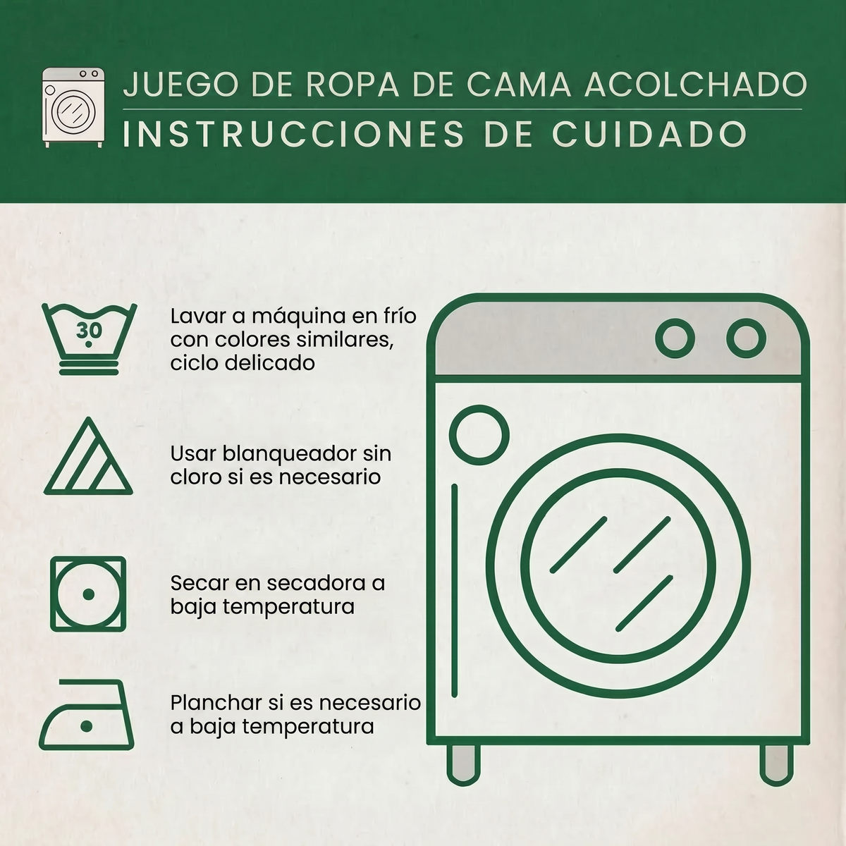 Hecho Bonito Juego de Cama Acolchado de 3 Piezas - Amanecer sobre los cactus – photo 2