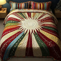 Hecho Bonito Juego de Cama Acolchado de 3 Piezas - Brillo Solar