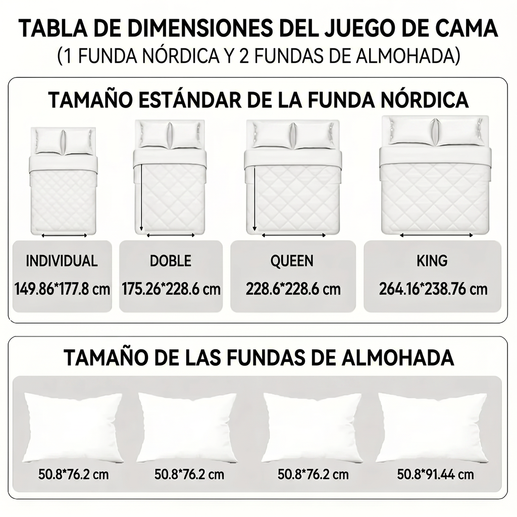 Hecho Bonito Juego de Cama Acolchado de 3 Piezas- Paseo por el Bosque – photo 4