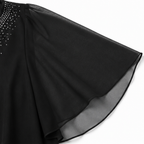 Anamartinezmadrid Joaquina | Vestido Midi de Invitada con Capa de Gasa y Escote en Pico – photo 8