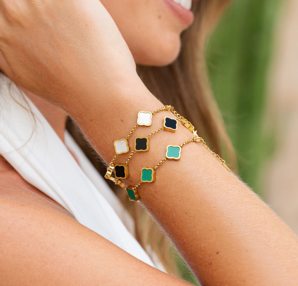 Marina Roca Pulsera trévol estilo Celine – photo 4