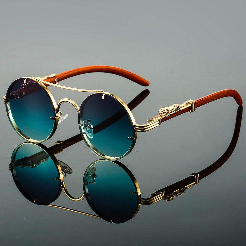 Marina Roca PANTERA | Gafas elegantes – Verde – photo 2