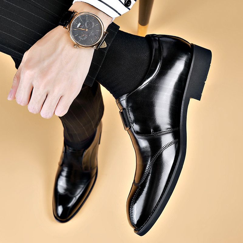 Marina Roca MIGUEL | Zapatos de vestir de cuero – Negro – photo 7