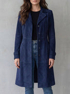 Teresa | Abrigo de ante estilo vintage
