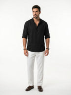 Marina Roca Evan - Camisa elegante de Lino