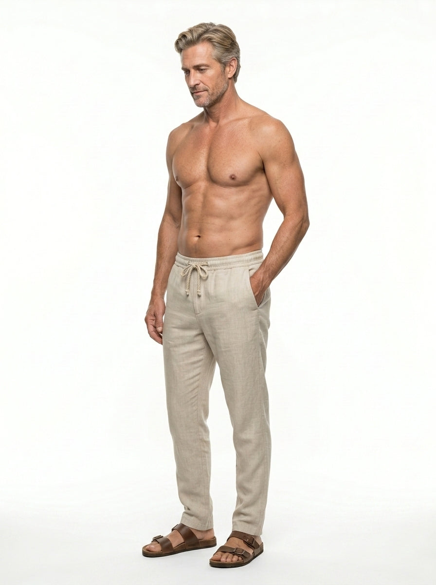 Marina Roca GABRIELE | Pantalón de lino