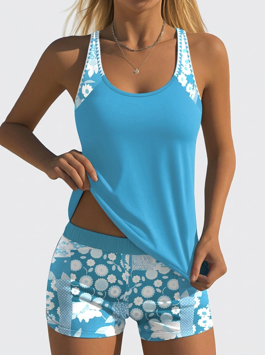 Navarro Granada Mariela - Bañador Cómodo – Azul Claro – photo 3