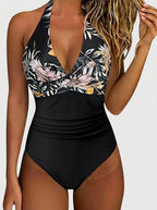 Navarro Granada Florencia - Bañador Elegante para Mujer con Escote en V – Negro – photo 4