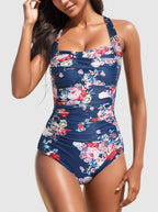 Navarro Granada Alina - Bañador de Una Pieza – Azul/Rosa – photo 2