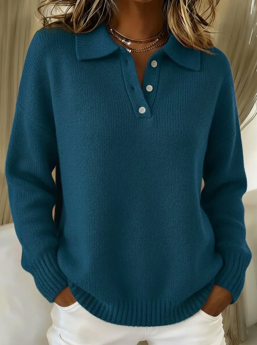 Casa Provincial Marina - Jersey Polo Suave – Azul Verdoso – photo 2