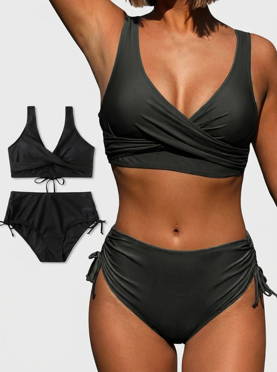 Navarro Granada Moni - Conjunto de Bikini Estilo 2 Piezas – Negro – photo 2