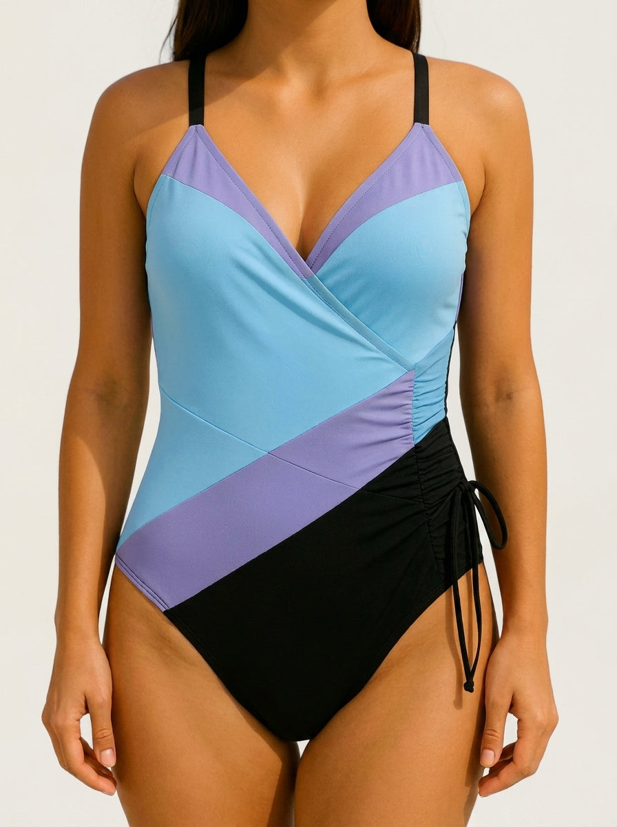 Navarro Granada Raquel - Bañador Elegante – Rayas Azules – photo 5