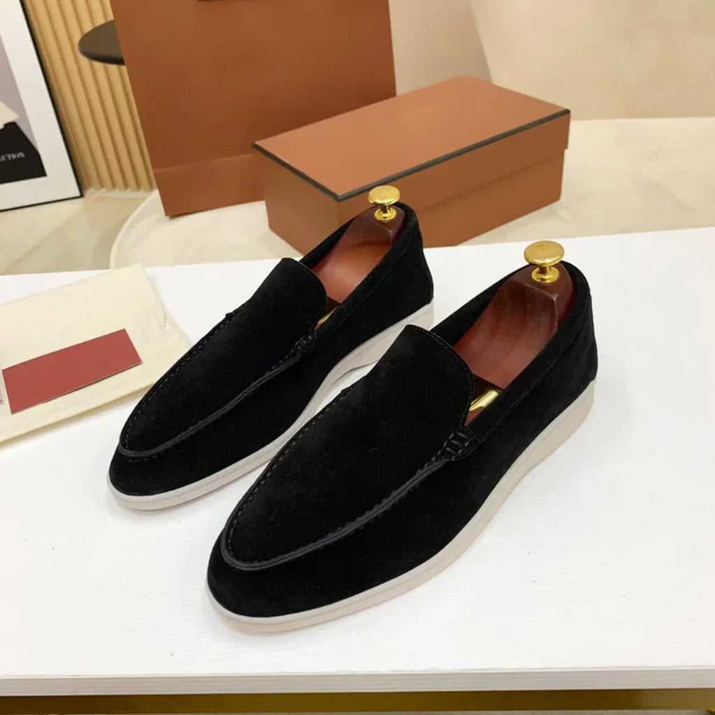 Marina Roca FEDERICO | Mocasines artesanos para hombre – Negro – photo 8