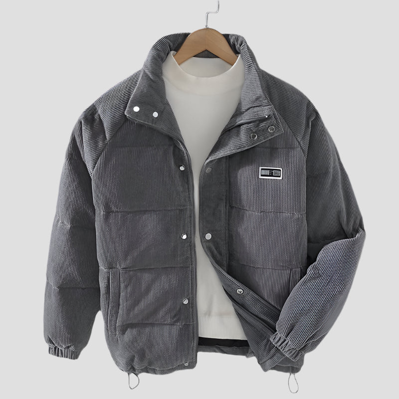 Marina Roca Pablo | Chaqueta de Pana Elegante – Gris – photo 2