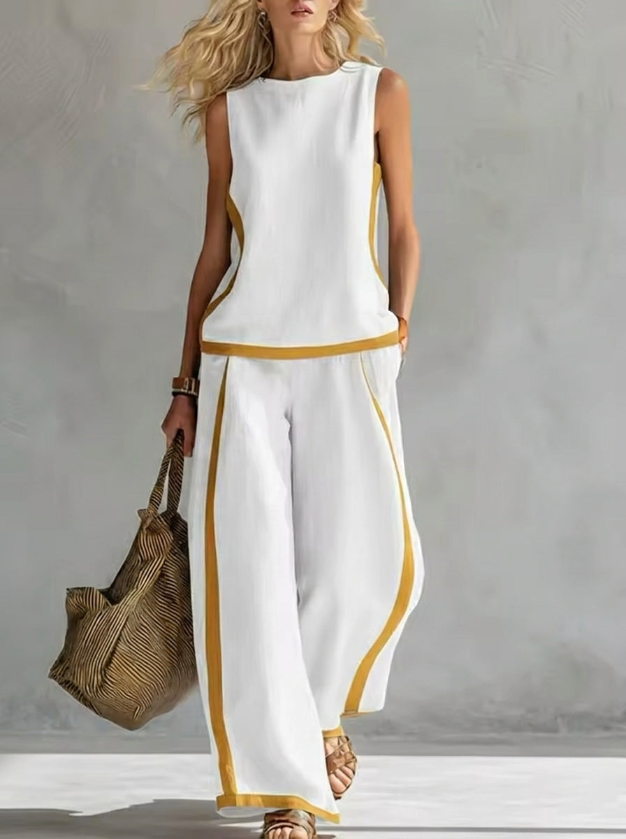 Helena Romero Elena - Conjunto Elegante y Favorecedor – Blanco – photo 4